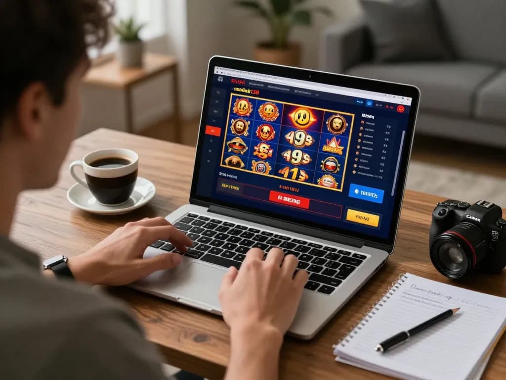 Pemain menikmati sesi permainan online yang mendebarkan di platform ombak138 sambil meninjau strategi taruhan.