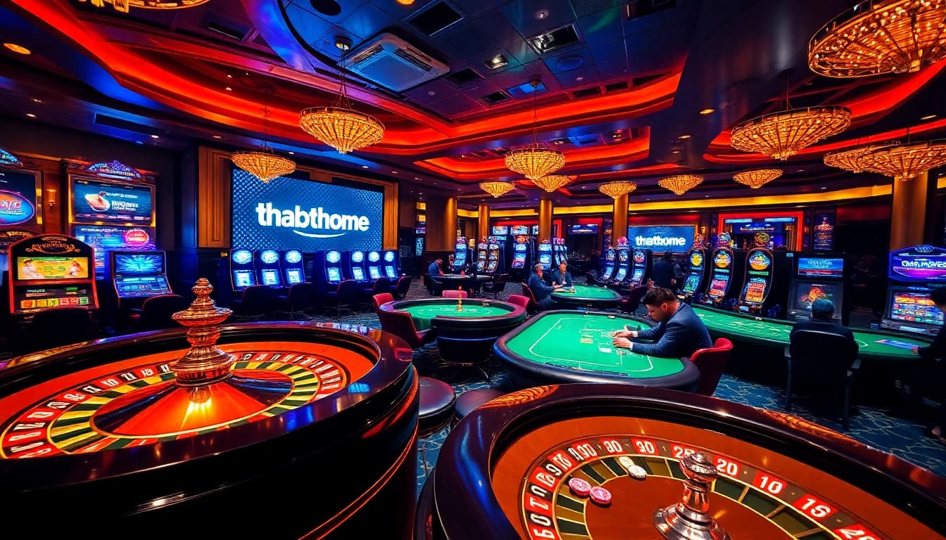 Experience the thrill of gaming at https://thabethome.com/ with vibrant casino action and luxury.