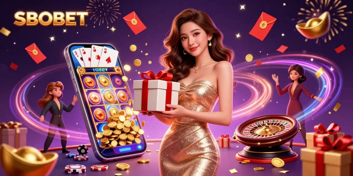 SBOBET enhances sports betting experiences through engaging and festive Lunar New Year visuals.