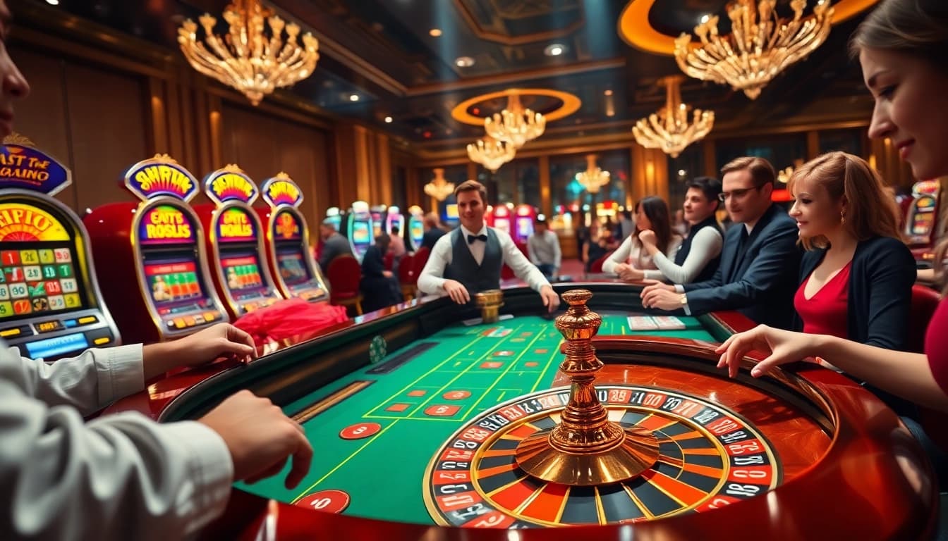 Engage in an exhilarating gaming experience at shbet0 with vibrant casino tables and exciting gameplay.