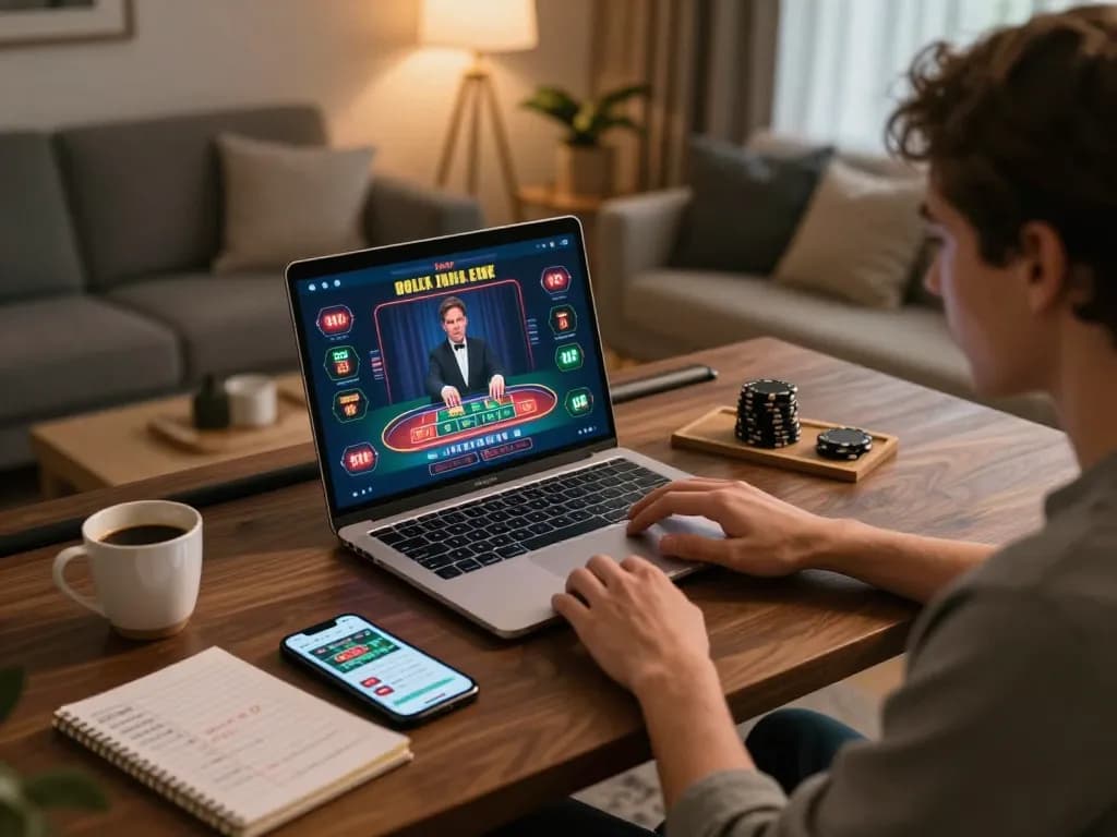 Engage in strategic gaming at home with toto8 link alternatif during an exciting online casino session.