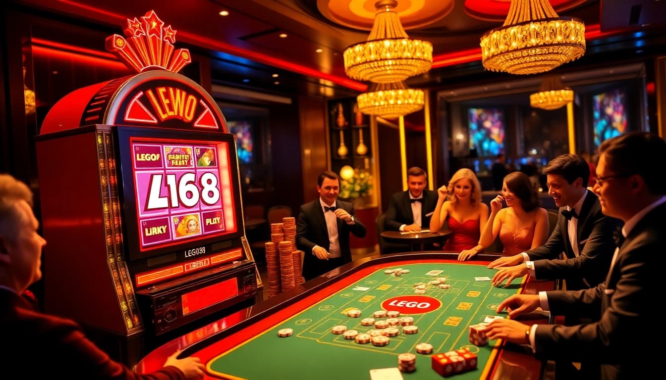 Experience the thrill of winning at LEGO138 casino with vibrant slots and lively poker tables.