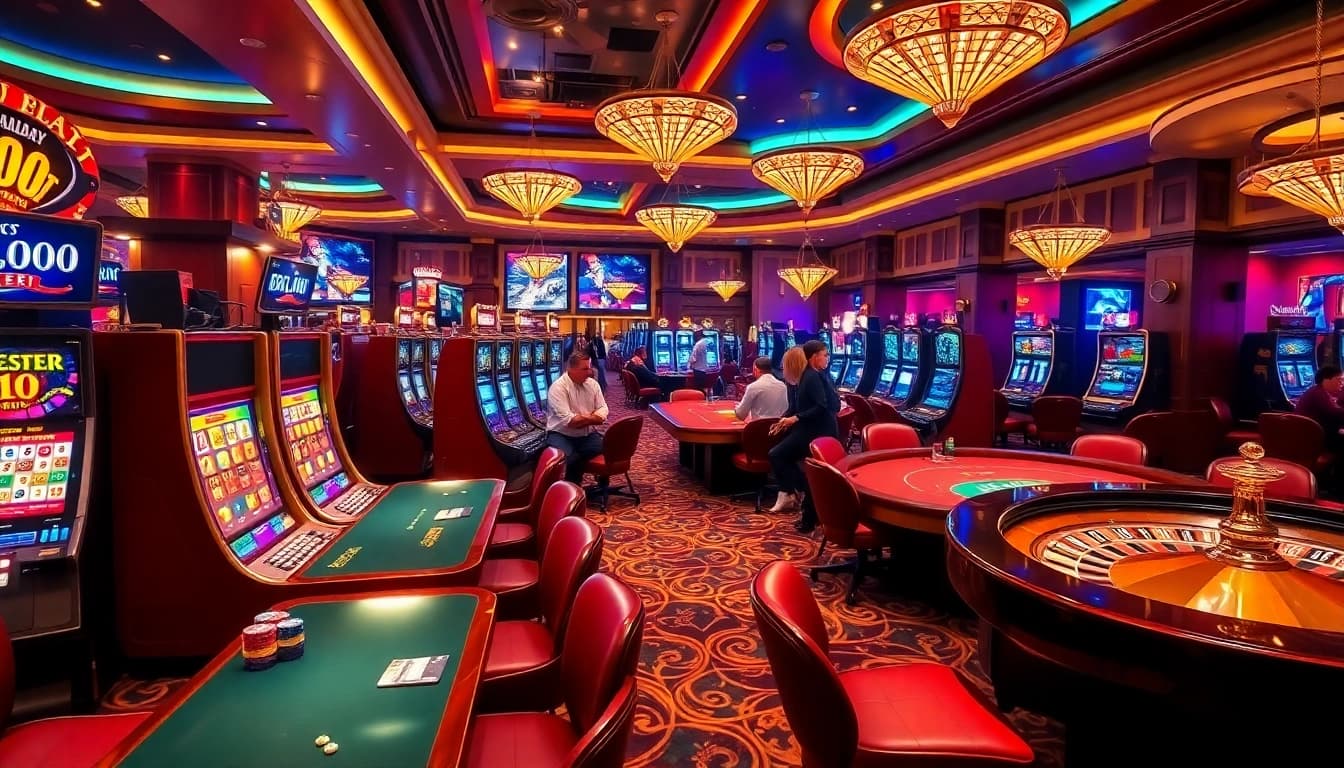 Experience thrilling moments at 8day casino with vibrant slots and live gambling excitement.