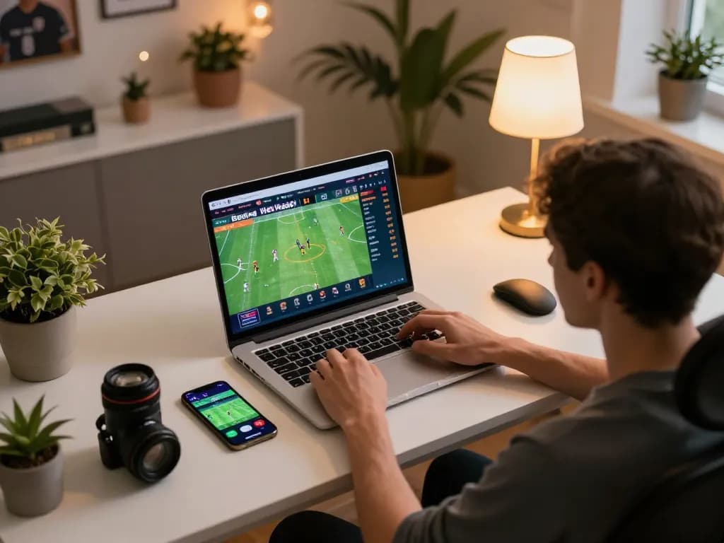 Engage in thrilling rr88 online sports betting from a cozy home office setup