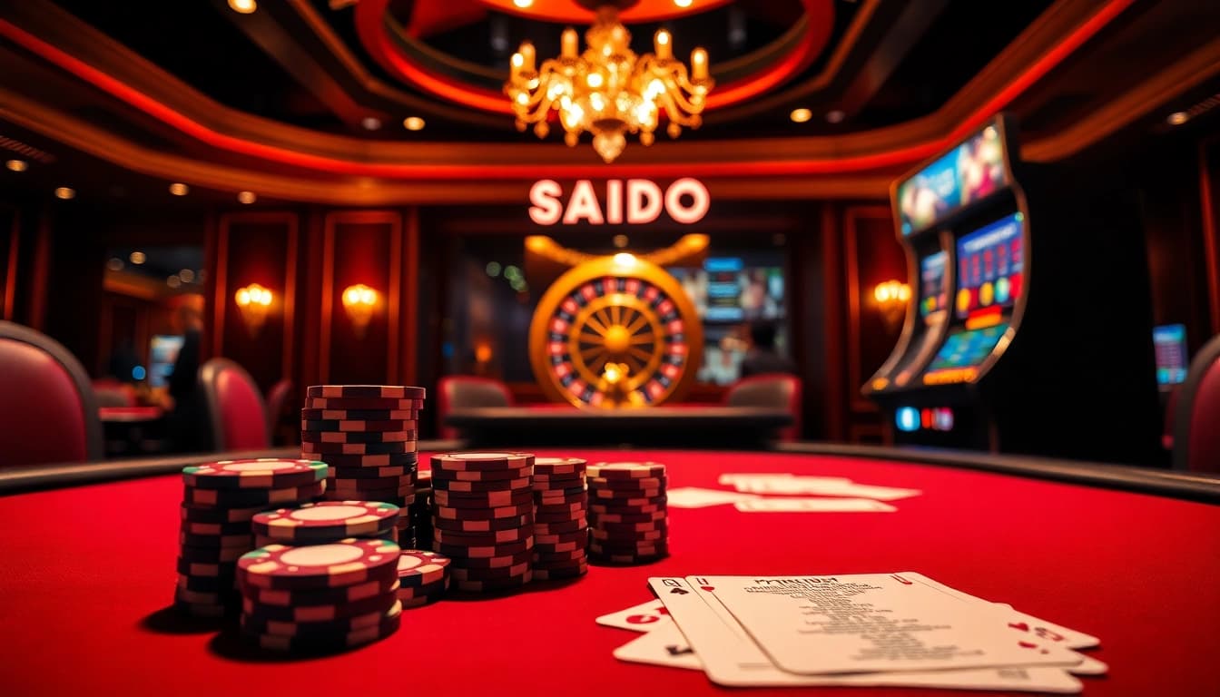 Experience the thrilling excitement of SODO Casino with vibrant gaming tables and high-stakes action.