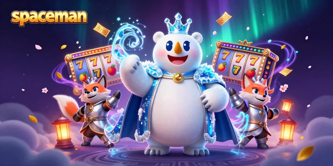 Experience the thrilling Spaceman slot action with vibrant graphics and dynamic elements.
