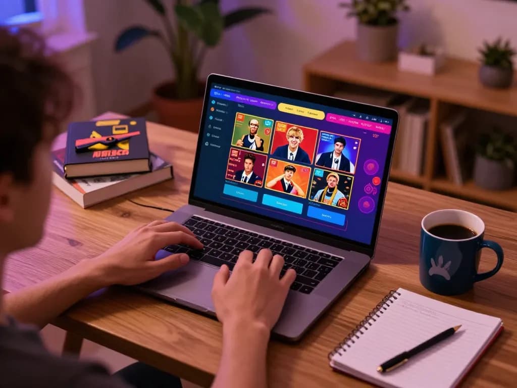 IWIN68 player placed bets on colorful online casino app during intimate home gaming session