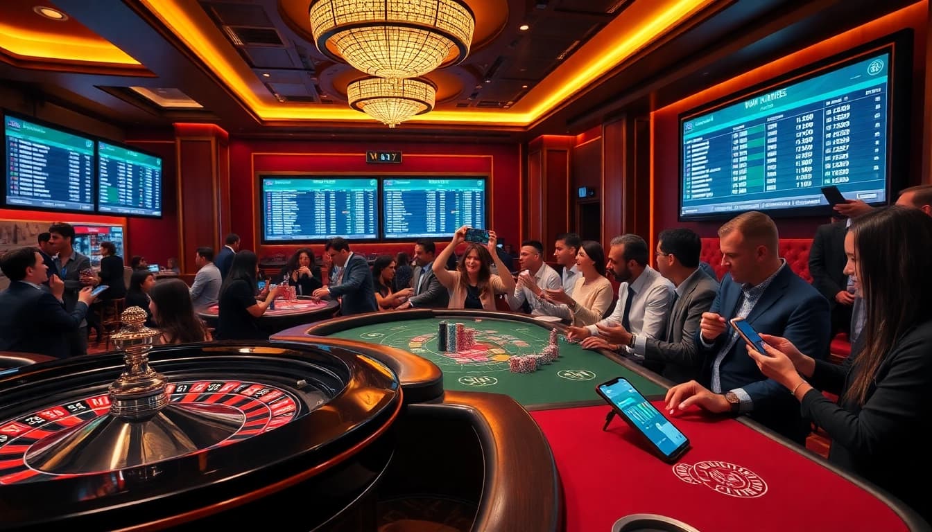 Experience the thrill of Situs Judi Bola as bettors engage in strategic online sports wagering.