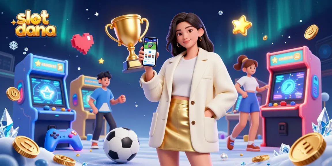 Experience thrilling wins with slot dana as an Asian woman showcases a sports betting app.