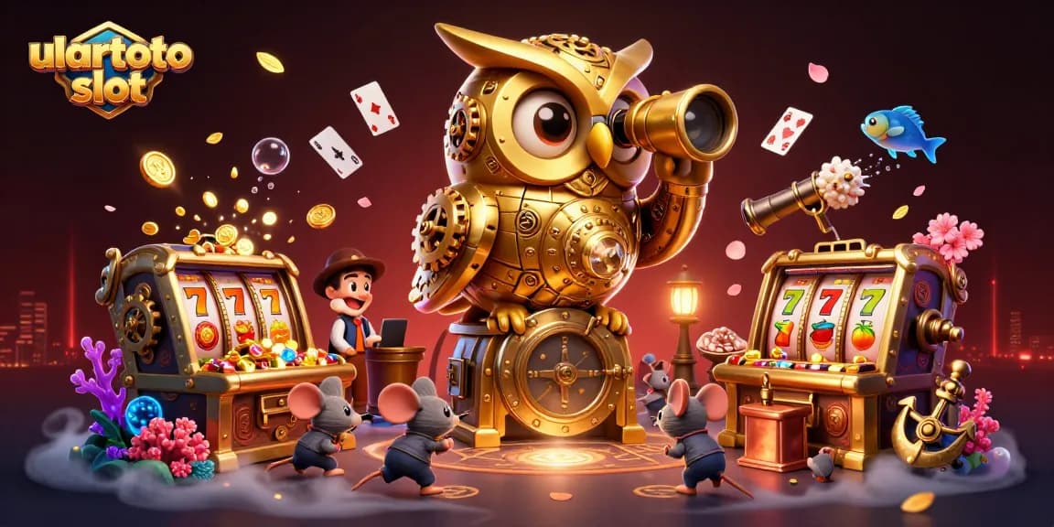 Menggali ulartoto slot dengan slot mesin yang ceria dan petualangan dari burung hantu 3D