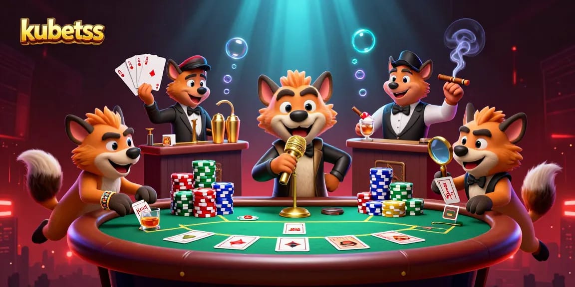 Experience thrilling casino action as kubetss hyenas entertain at the comedy club.