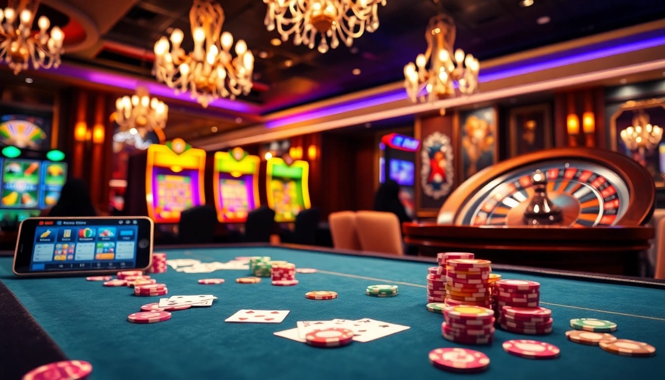 Experience the excitement at https://8kbet.you/ with vibrant casino action featuring poker tables and roulette wheels.