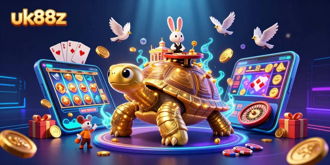 Engage with uk88z's vibrant gaming world featuring interactive casino elements.