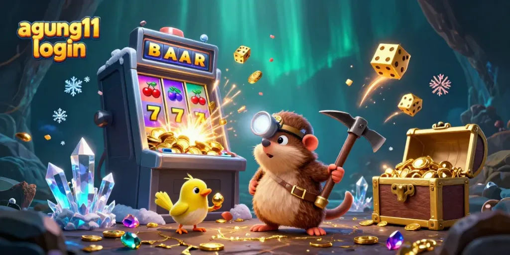 Gali emas dan menangkan jackpot dengan agung11 login di kasino online yang penuh warna