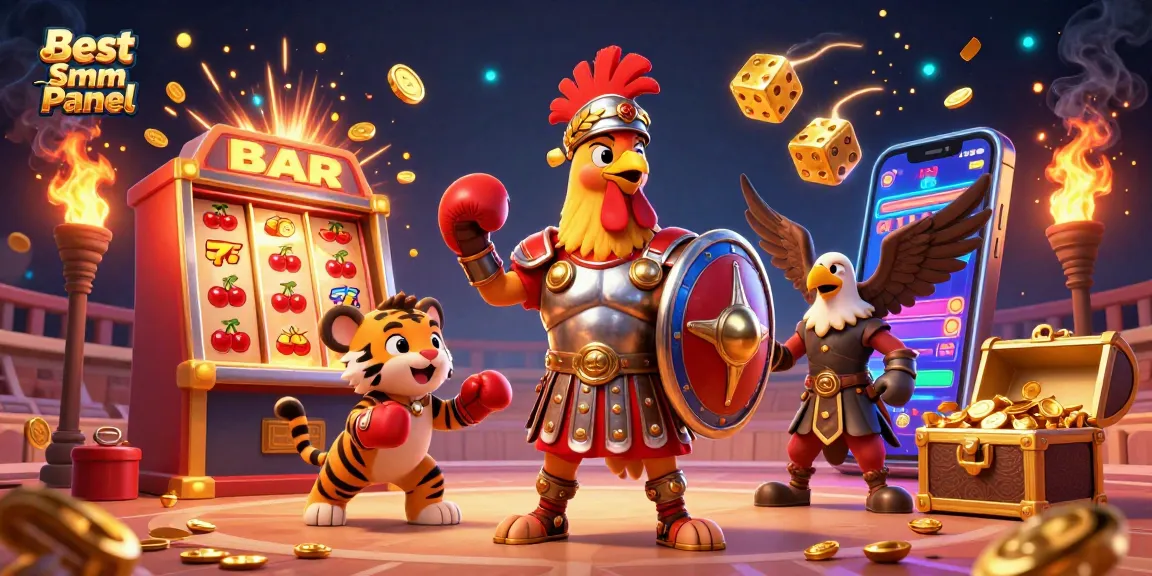 Boost your social media with the Best Smm Panel, featuring dynamic gambling elements.