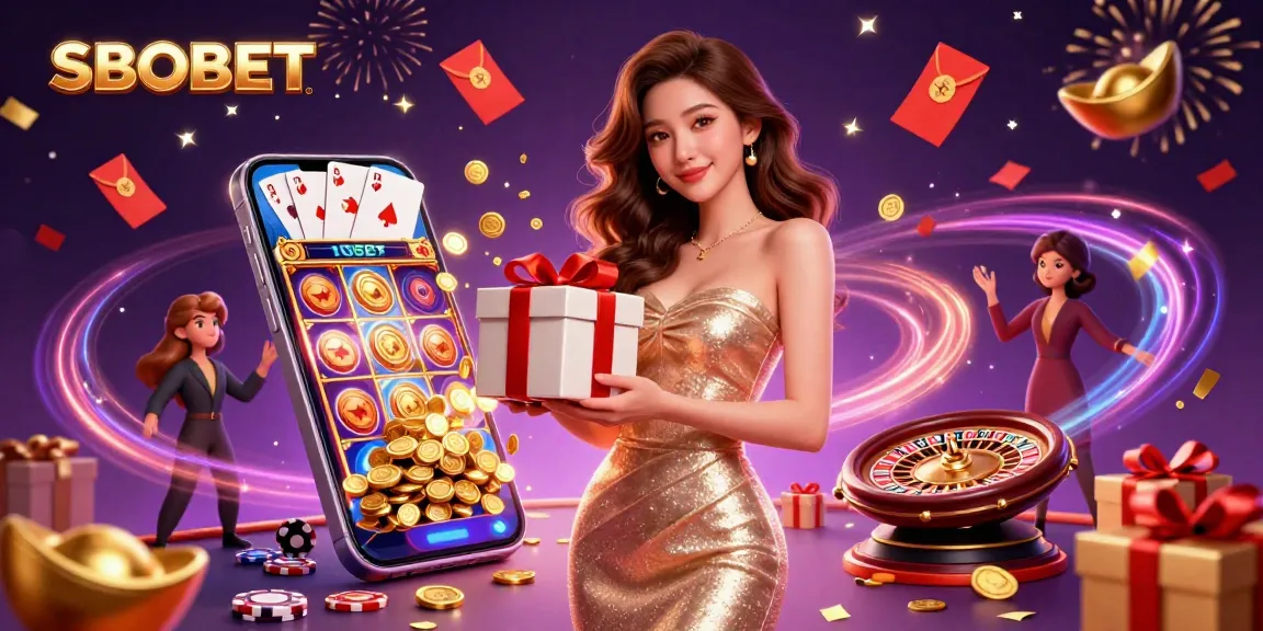 SBOBET enhances sports betting experiences through engaging and festive Lunar New Year visuals.