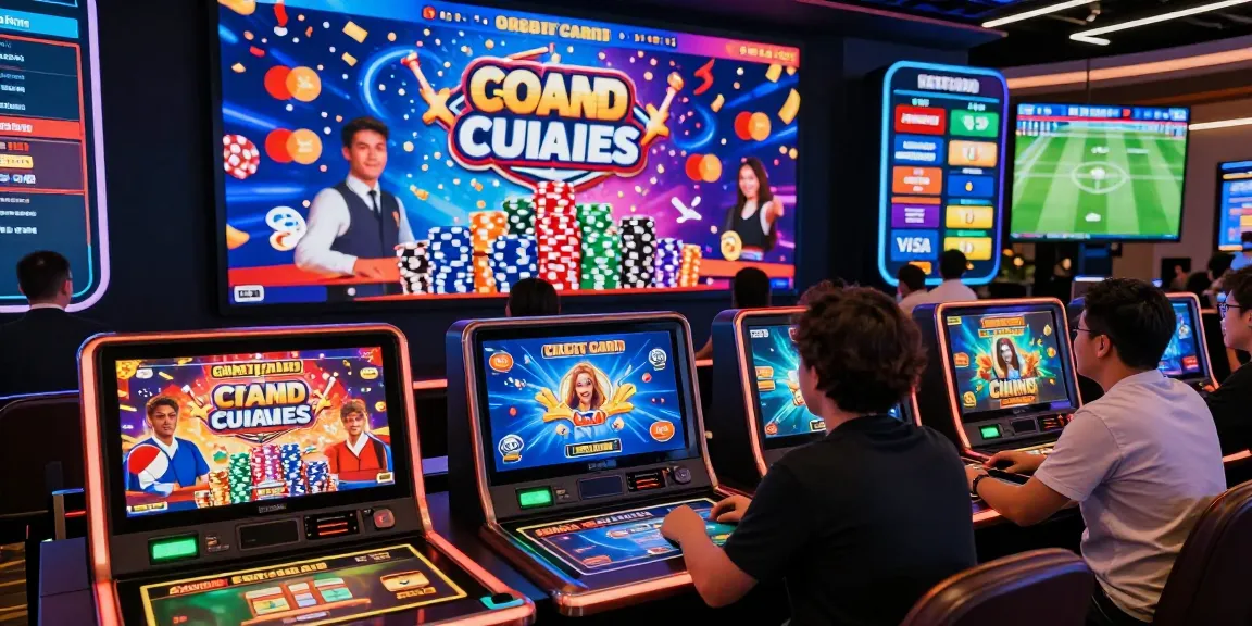 Engaged players exploring credit card casinos at https://ecpc.org.uk with colorful graphics and user-friendly interface.