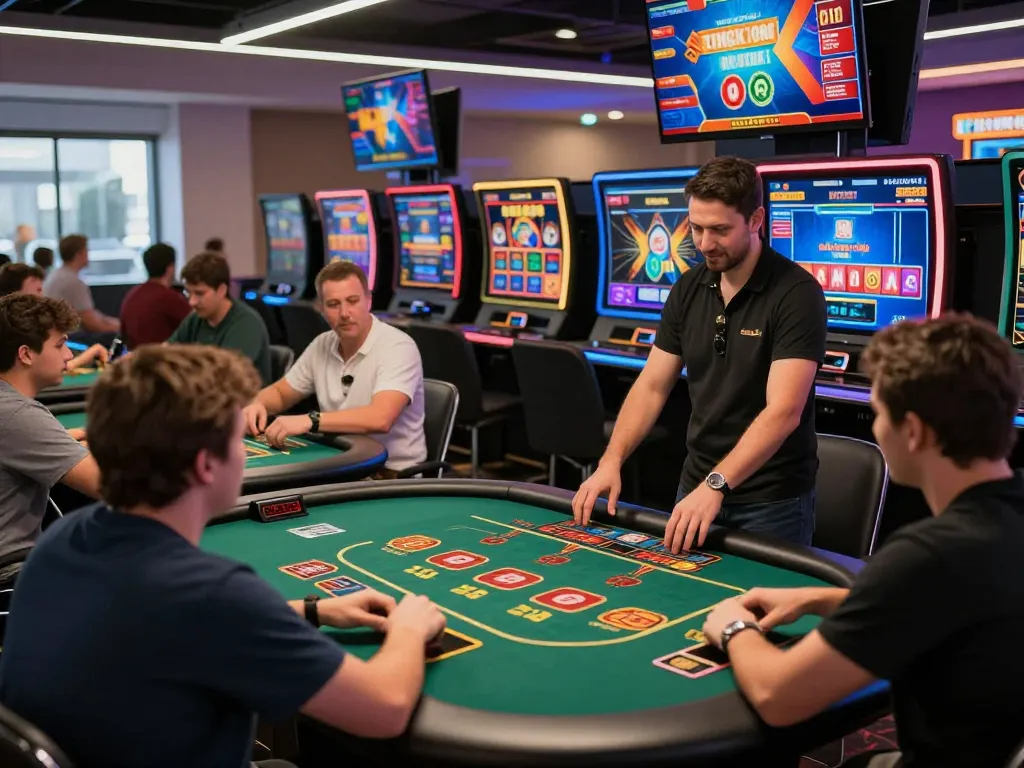 Exciting online gaming environment at xx88, featuring vibrant graphics and engaged players.