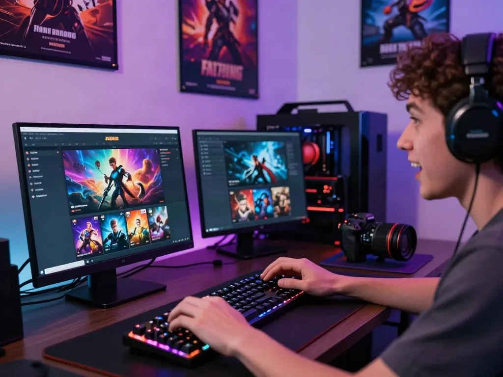 Engaging user immersed in A80 gaming platform exploring vibrant game interface.