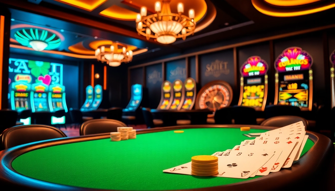 Experience the thrill of winning at soibet ไทย with vibrant casino tables and exciting games.