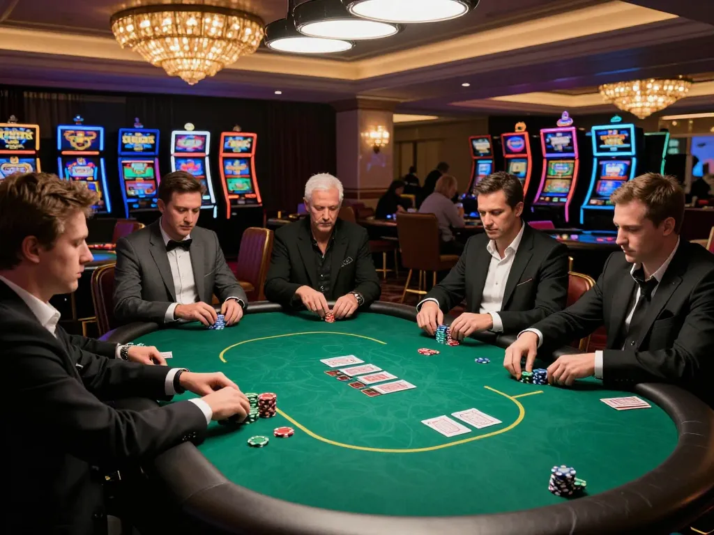 Experience the thrilling stakes of PLANET88 casino poker with engaging gameplay and vibrant atmosphere.