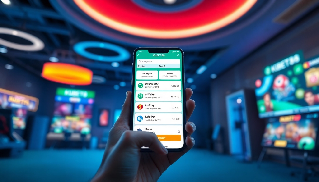 Nạp Tiền KUBET88 – Bước Thiết Yếu Để Trải Nghiệm Giải Trí through various methods like bank transfer and e-wallets.