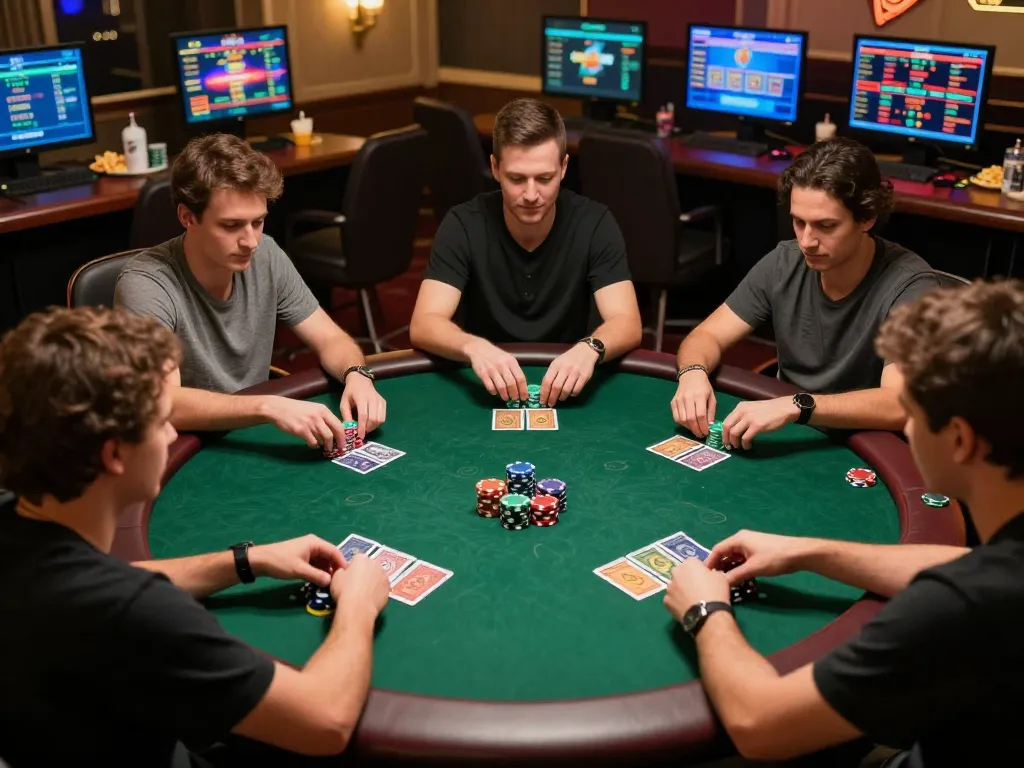 Engaging in a strategic poker game online with kkwwin app showcasing fun gameplay.