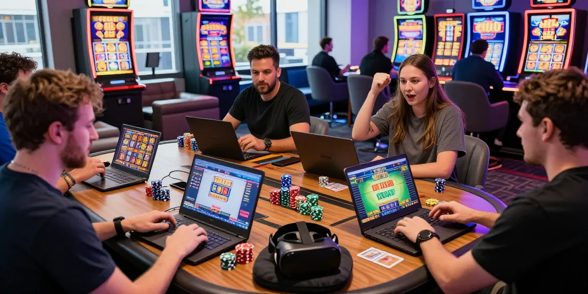 Online casino gaming scene showcasing vibrant games and players at https://thebls.org.uk, highlighting excitement and community.