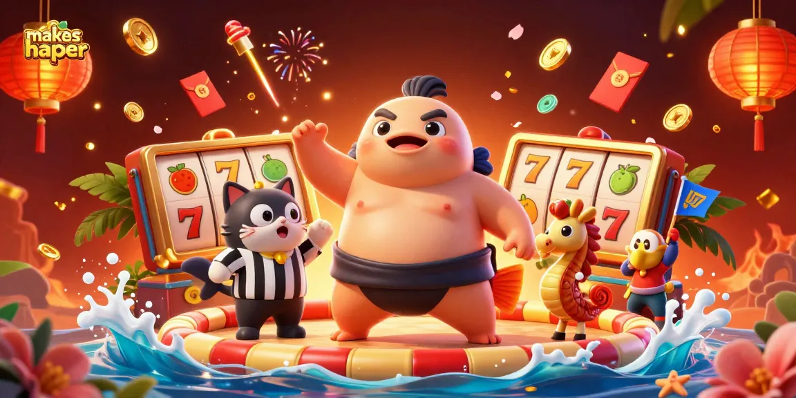 Engaging scene where makeshaper brings together vibrant slot reels and casino elements in a dynamic underwater setting.