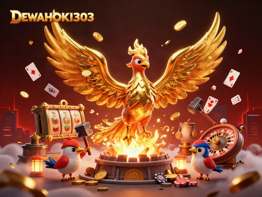 DEWAHOKI303 menghadirkan jackpot menakjubkan dengan ilustrasi kasino yang fantastis.