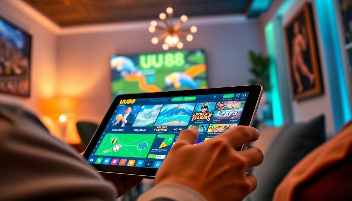 Exciting online gaming experience on UU88 platform with diverse games.