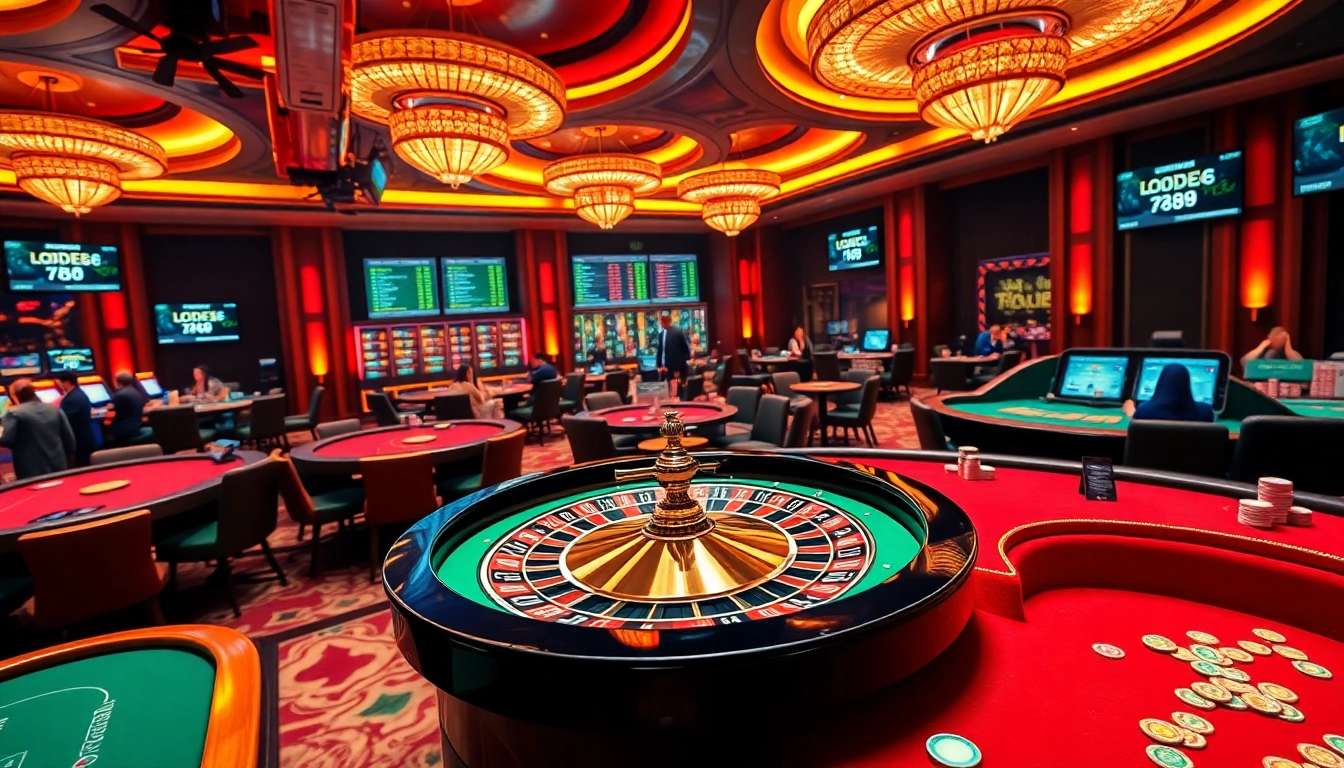 Experience the thrill of winning at trang chủ lode88 with vibrant casino visuals and interactive elements.