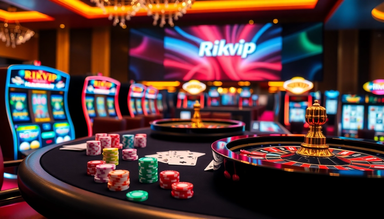 Experience the excitement of gambling at Rikvip with vibrant casino games and lively betting action.