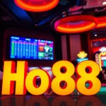 Engaging scene of Ho88 online gambling, showcasing vibrant gaming action and player excitement.