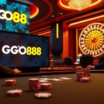 Cổng Game GO88 offers an exciting casino experience with vibrant gameplay and elegant poker tables.