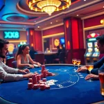 Players enjoying high-stakes games at nhà cái XX88, capturing the excitement and thrill of online gambling.
