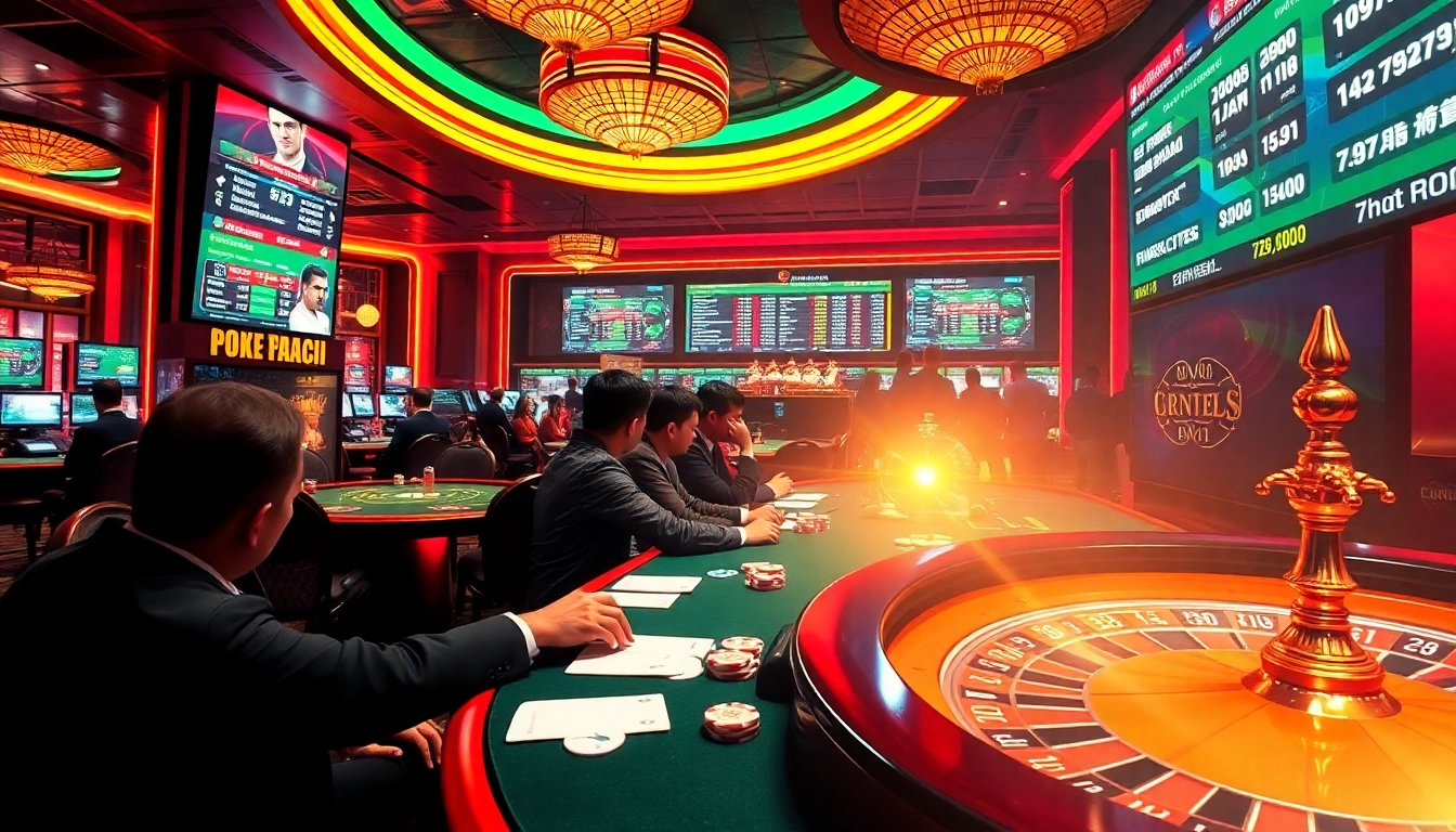 Experience thrilling betting strategies at keonhacai with live odds and casino action.