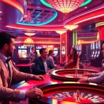 LV88 online casino vibrant gaming atmosphere with players and games.