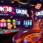 Experience the thrill of UK88 video with vibrant casino tables and engaging players in action.