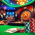 Experience the thrill of VZ99 casino with vibrant poker table action.