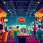Exciting gaming scene at hitclub featuring vibrant card games and immersive digital experiences.