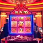 Mainkan permainan slot apk yang mendebarkan di kasino elegan, menampilkan kemenangan yang bersemangat dan kegembiraan.