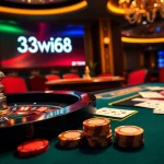 Rasakan keseruan aksi perjudian di 33win68 dengan suasana kasino yang vibrant dan kegembiraan taruhan.