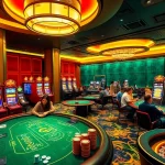 Experience thrilling gameplay at Xin88 with vibrant casino tables and exciting slot machines.