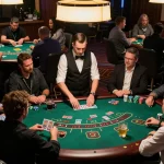 Players enjoying blackjack at WW88 casino, showcasing thrilling gameplay and engaging atmosphere.