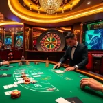 Experience thrilling gameplay at 28bet with professional dealers and vibrant casino tables.