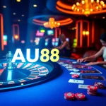 Experience thrilling AU88 online gambling with vibrant casino tables and exciting games.