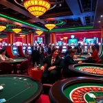 SODO casino players engaging in thrilling games of blackjack and roulette, showcasing excitement and strategy
