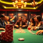 Experience thrilling gameplay as Truyện ma tales unfold around the poker table in a vibrant casino.