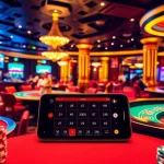 Experience the thrill of gaming at https://open88ss.com/ with vibrant casino visuals highlighting professional dealers and elegant betting tables.